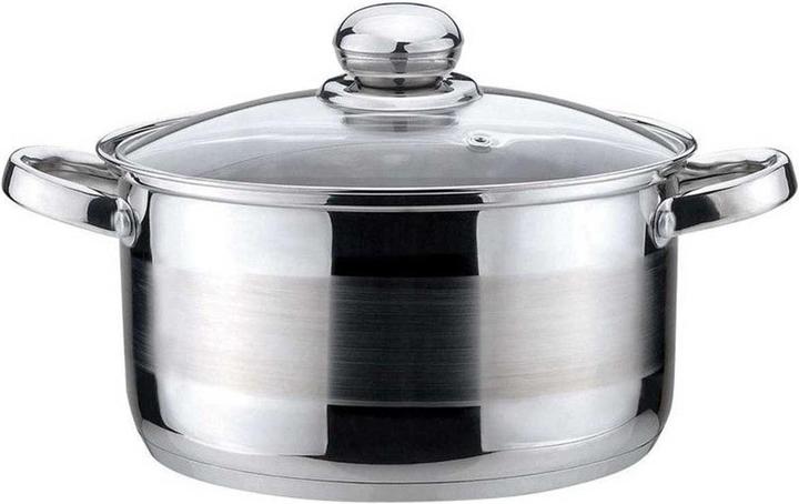 Image du produit Kinghoff POT AVEC BOUILLON 20cm KH-4329 3L (20 cm, Casserole, Acier inoxydable)