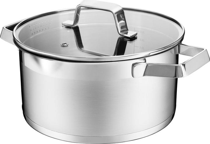 Actual product image POT 94515 KITCHEN PRO 22 CM 4L (22 cm, Pot, Stainless steel)