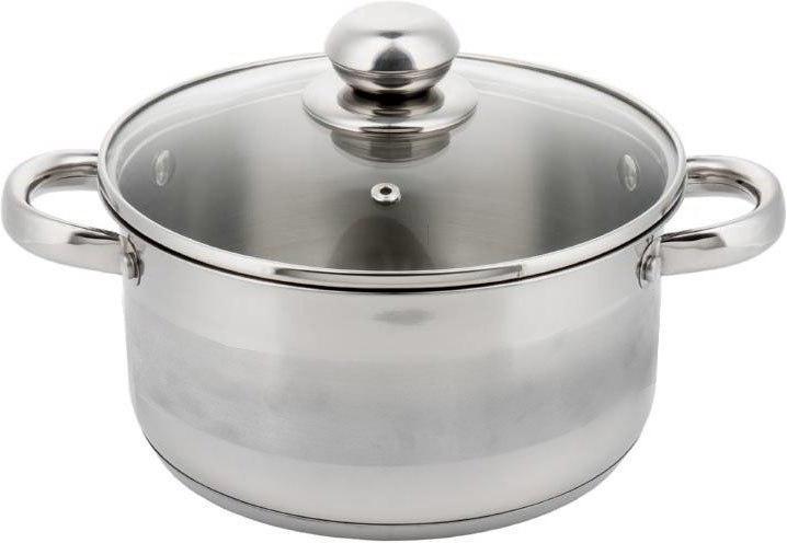 Actual product image Kinghoff POT WITH LID 18cm KH-4328 2L (18 cm, Pot, Stainless steel)