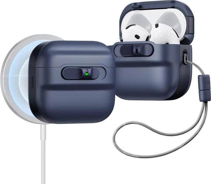 ESR Pulse Halolock Magsafe case for AirPods 4 - blue (Headphone sleeve)