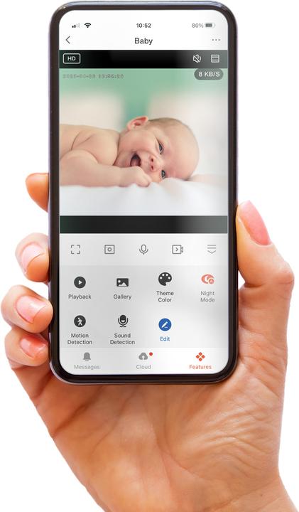 Immagine prodotto Alecto Monitor per bambini (Video e audio)
