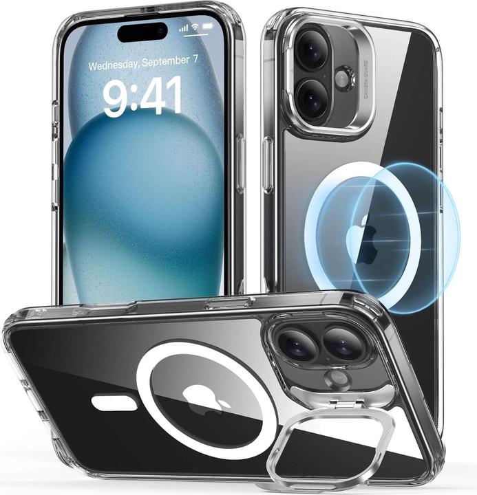 Actual product image ESR Classic Hybrid HaloLock Case mit Stash Stand (Apple iPhone 16)