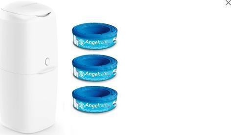 Angelcare Container + 3 Cartridges Classic