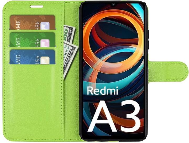 Productafbeelding Cover-Discount Xiaomi Redmi A3 - Leren Hoesje (Xiaomi Redmi A3)