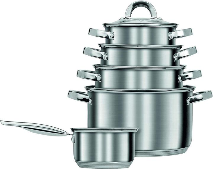 Produktbild MPM POT SET MGK 10 PART 10 (Pfannenset + Topfset, Edelstahl)