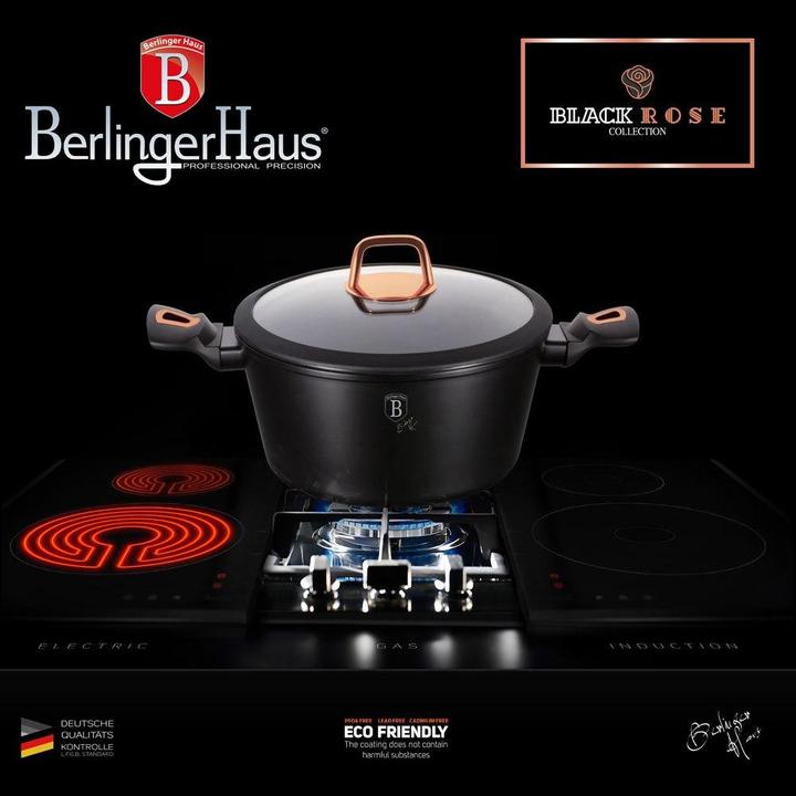 Image du produit BerlingerHaus GRANITE POT 28cm Black ROSE BH-1931 (28 cm)