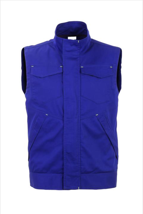 Actual product image Planam Stretchline waistcoat cornflower blue size XXXXL (4XL)