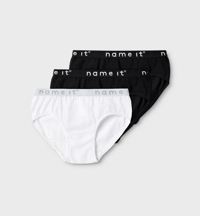 Immagine prodotto Name it Nkfbriefs 3p Black Noos (86, confezione da 3)