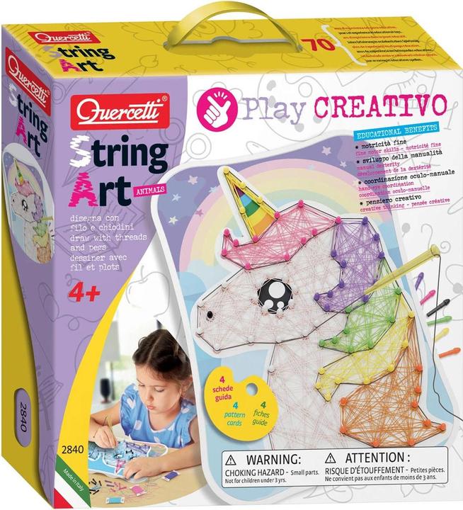 Image du produit Quercetti String Art Animaux Kawaii