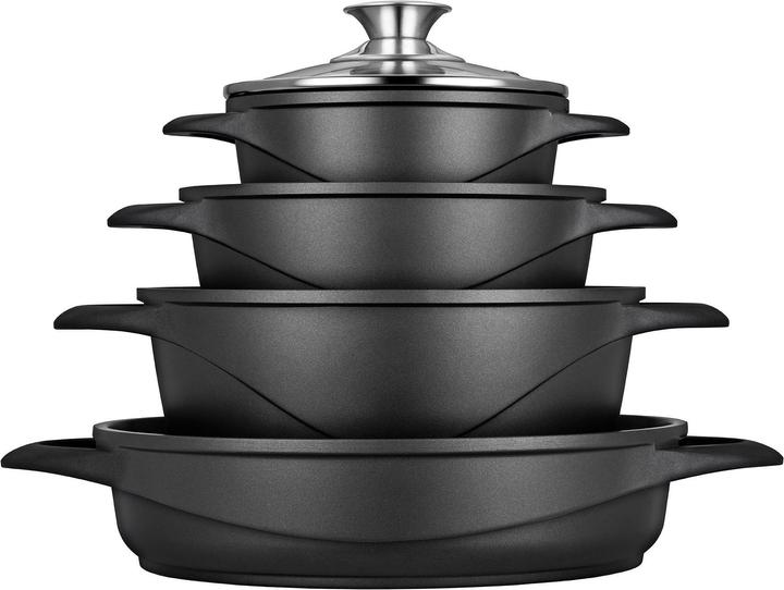 Produktbild Smile Set of 10-piece pots MGK-17 (Pfannenset + Topfset, Aluminium)