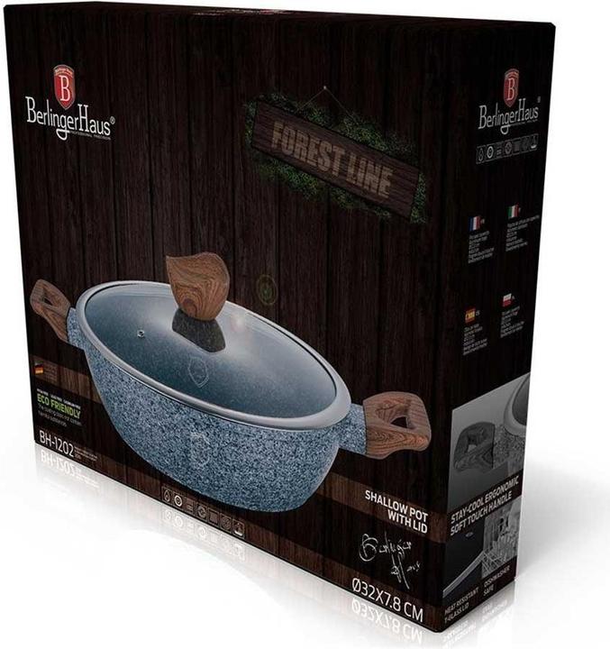 Image du produit BerlingerHaus GRANITE POT 32cm BH-1202 FOREST LINE (Aluminium)