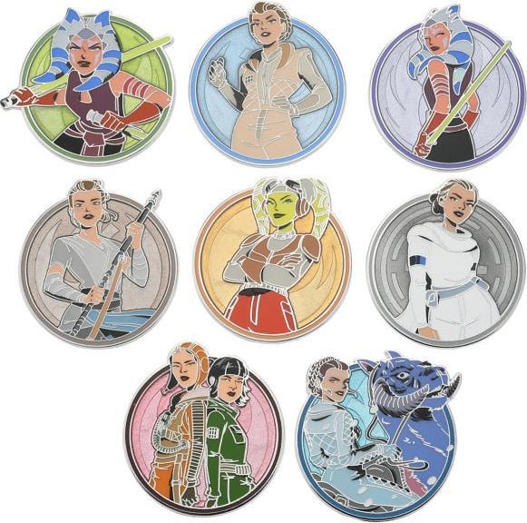 Image du produit Disney Epingles à secret Star Wars Femmes de la galaxie - épingle