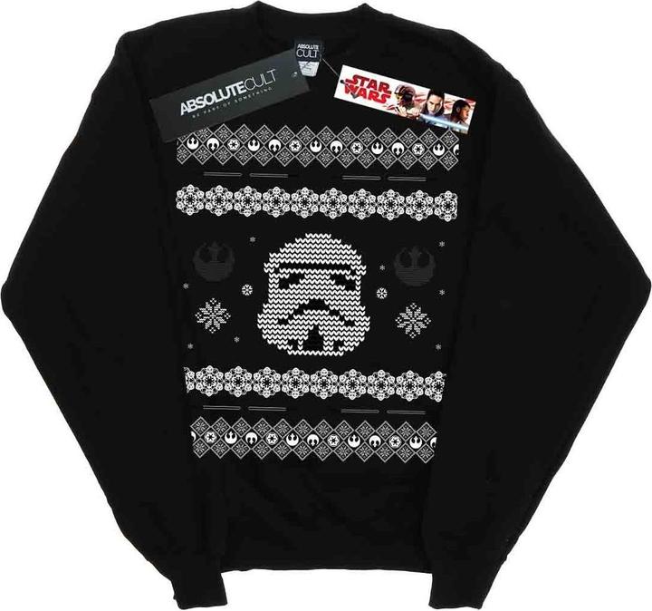 Star Wars Stormtrooper Christmas Fair Isle Sweatshirt