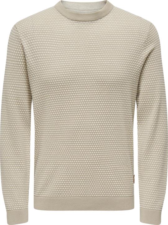 Produktbild Only & Sons Rundhalsausschnitt Pullover Strickpullover (XL)