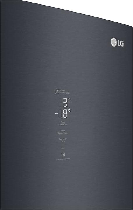 Actual product image LG Refrigerator with freezer GBB92MCAXP WxHxD 59,5x203x68,2 cm Total usable capacity 384 l (384 l)