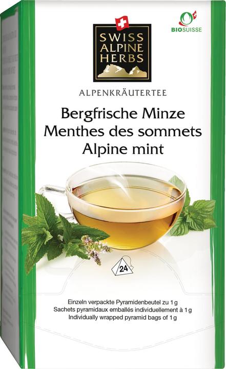 Produktbild Swiss Alpine Herbs Bergfrische Minze (24 g)