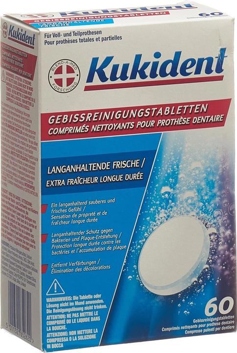 Produktbild Kukident Reinigungs-Tabs