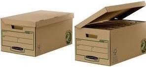 Actual product image Fellowes 1x10 Earth hinged lid box cube (A4)