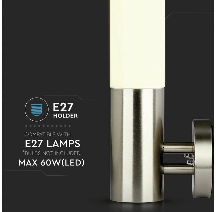 Produktbild V-TAC V TAC LED Aussenwandleuchte E27 (E27, IP44)