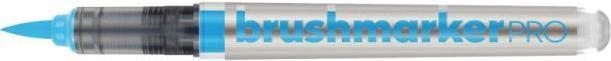 Actual product image Karin PRO - Brush Marker (sapphire blue 189, TURQUOISE 654, violet blue 688, Royal Blue 045, SKY BLUE 621, PLUM 197, arctic blue 264, indigo blue 169, cyan 207, EGYPTIAN BLUE 305, LILAC 226, Cool Aqua 204, 12 x)