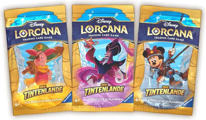 Image du produit Disney Lorcana Trading Card Game : Set 3 - Booster (Français) (Allemand, Pack de boosters)