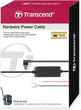 Immagine prodotto Transcend DPK2 Dashcam Hardwire Kit for (Display integrato)