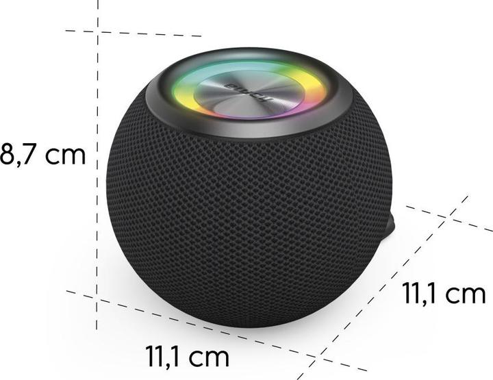 Actual product image Hama Ball Shape Speaker (10 h, Rechargeable battery operated)