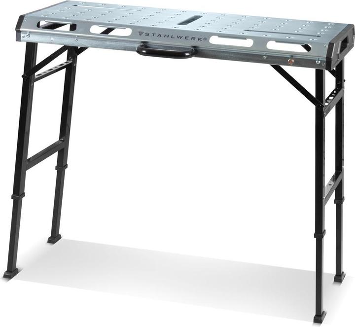 Stahlwerk Mobiler Schweisstisch AWT-930 ST 1068 x 532mm Werkbank Höhenverstellbar (106.80 cm, 53.20 cm)