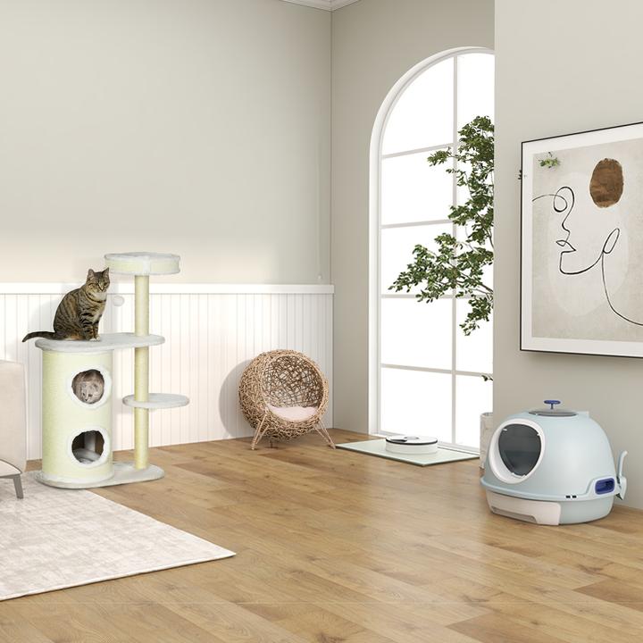 Image du produit PawHut Panier pour chat avec coussin (Chat)