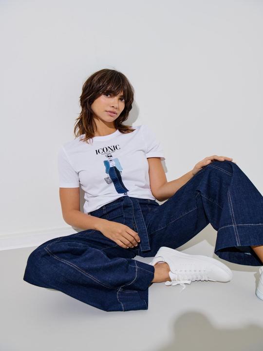 Actual product image Only ONLMADISON Hohe Taille Weiter Beinschnitt Jeans Jeans mit weitem Bein (XL)