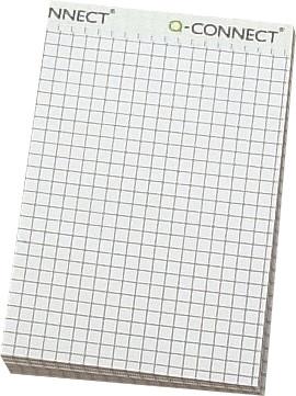 Actual product image Q-Connect Notepad without cover sheet FSC (A7, Checked)