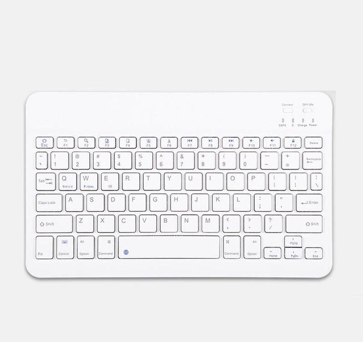 Actual product image Lobwerk 3in1 Bluetooth Keyboard (White) + Mouse (Black) + Cover for Apple iPad Pro 11 2024 M4 5th generation (X)