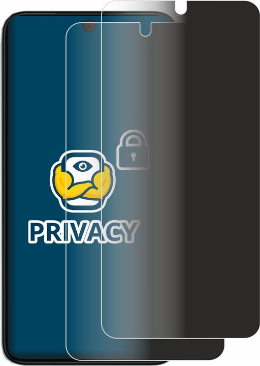 Actual product image BROTECT Anti-spy privacy film Blue light protection film (2 Piece, Motorola Edge 30 Neo)