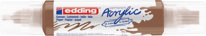 Produktbild Edding Acrylmarker 5400 Double Liner (Haselnuss, 10 mm, 1 x)