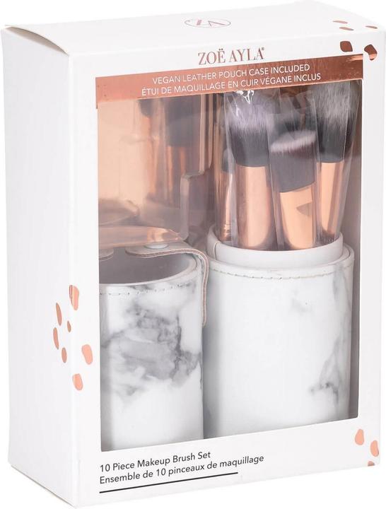 Actual product image Zoë Ayla 10 Piece Makeup Brush Set