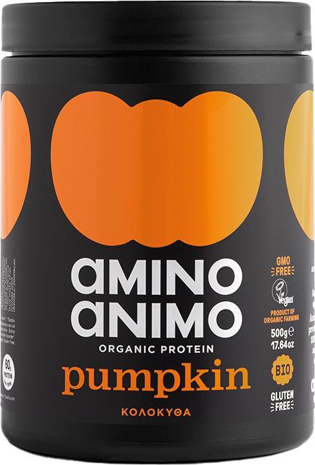 Amino Animo Potiron protéiné végétalien (Natural, 1 pcs, 500 g)