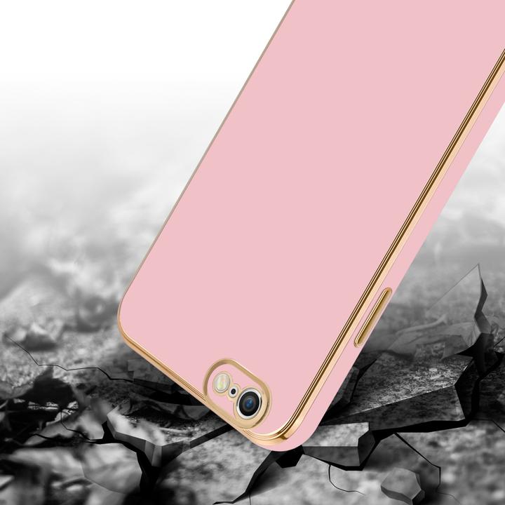 Produktbild Cadorabo Hülle für Apple iPhone 6 / 6S im TPU mit Kameraschutz LM130 Style (Apple iPhone 6)