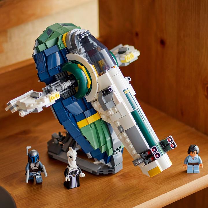 Actual product image LEGO Jango Fett's starship (75433, LEGO Star Wars)