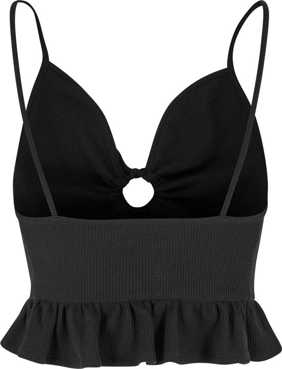 Immagine prodotto Urban Classics Top con volant in piqué Waffle da donna - 137877 (4XL)