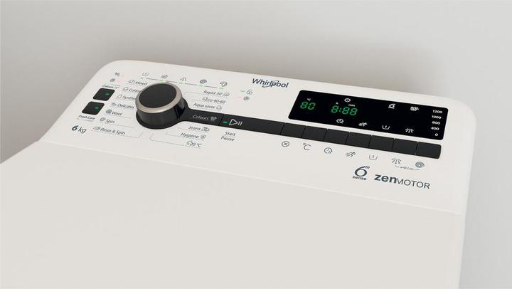 Actual product image Whirlpool TDLRBX 6252BS EU (6 kg, Right, EU plug)
