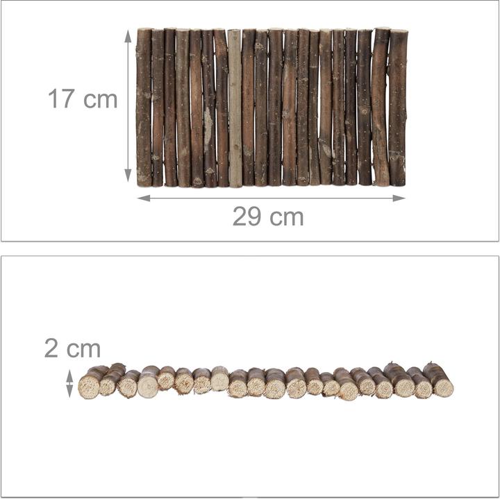 Image du produit Relaxdays Pont pour rongeurs en bois