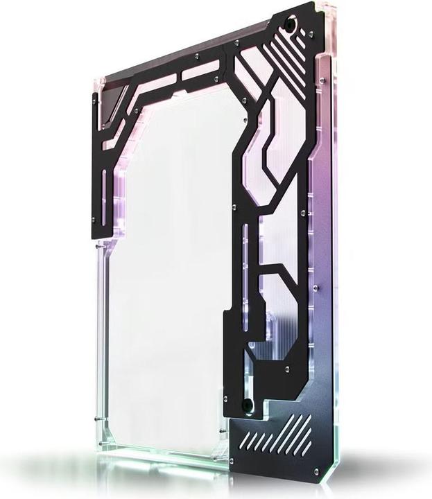 Singularity Computers Singularity Computer Spectre 4 Aevum Dual Loop Side Panel Acrylic Clear/black