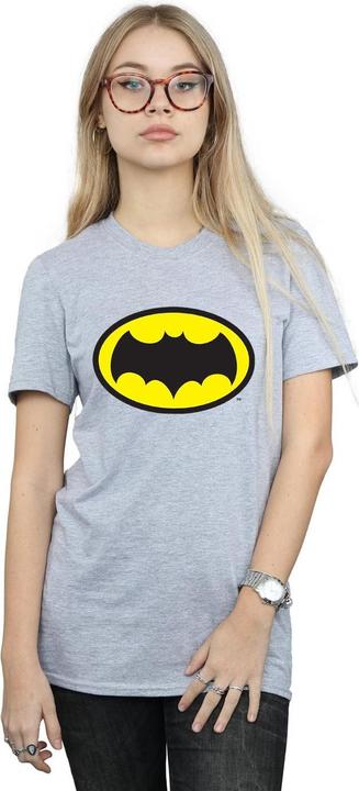 Immagine prodotto Maglietta Boyfriend in cotone con logo della serie TV di Batman donna/donna (3XL)