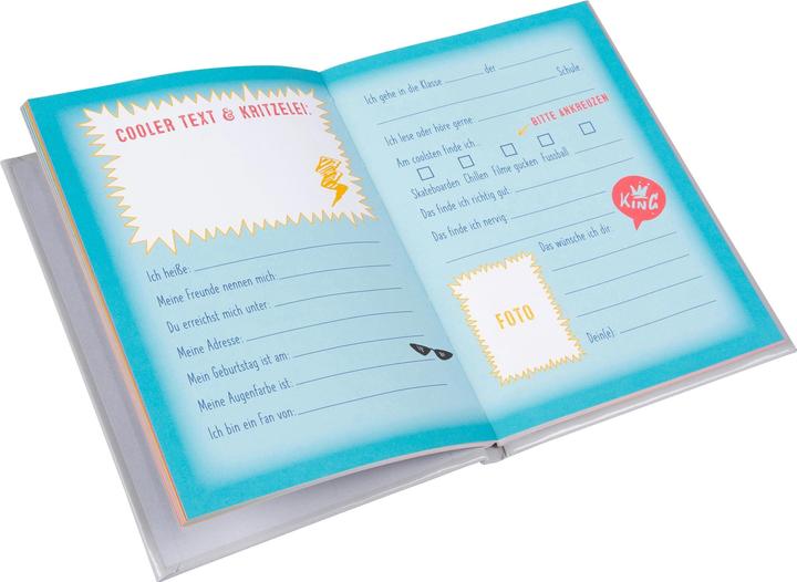 Produktbild Goldbuch Freundebuch Skater (A5)