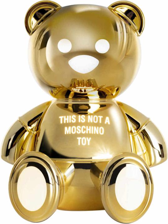 Actual product image Kartell Toy Moschino Teddy Bear Gold Edition Table Lamp (E14)