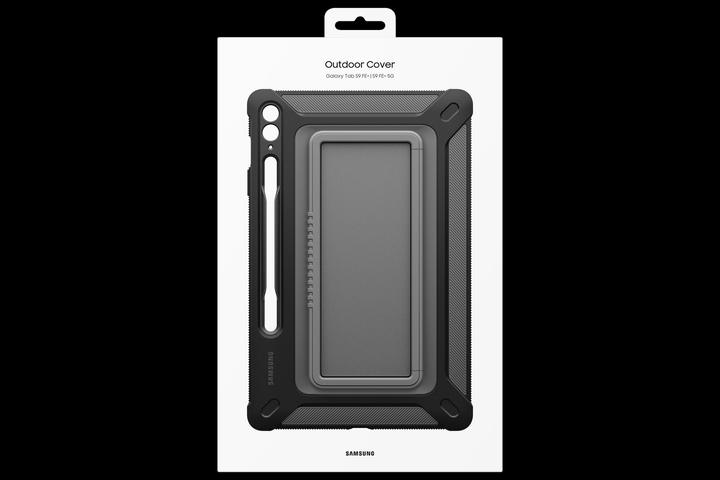 Actual product image Samsung Tab S9 FE+ Outdoor Cover Titanium (Galaxy Tab S9 FE+)