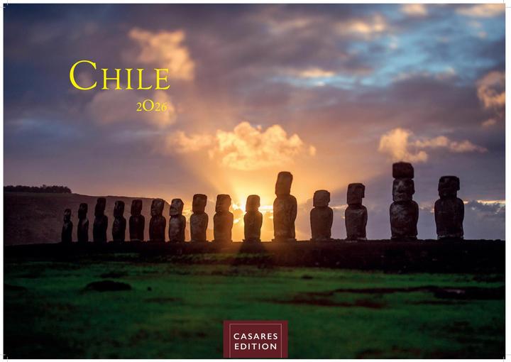 Produktbild Chile 2026 L 35x50cm (Deutsch)