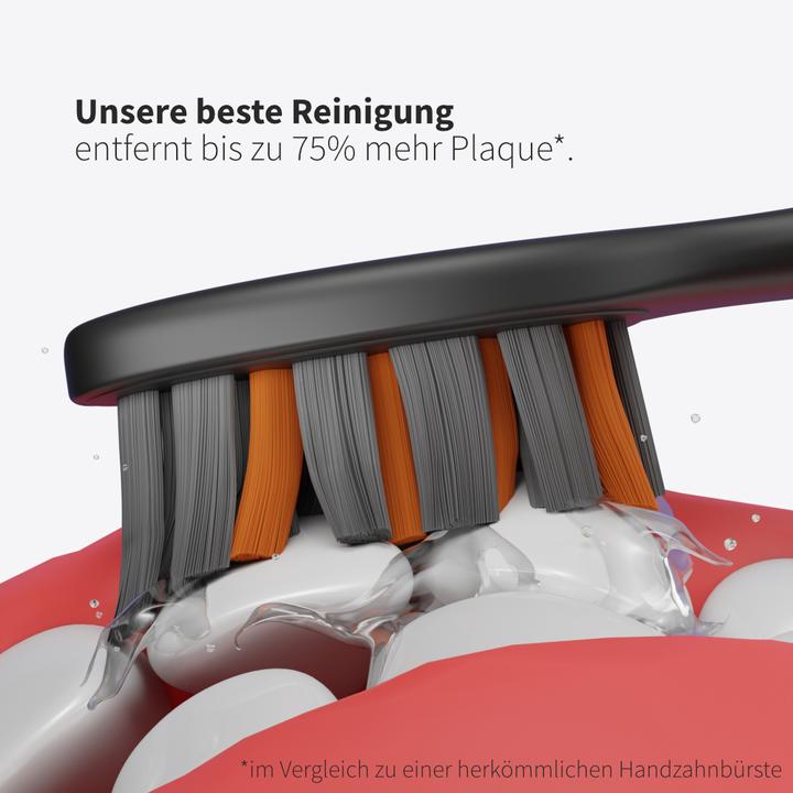 Produktbild Zahnheld Bürstenkopf Pro X-Clean 9x Weiss (9 x)