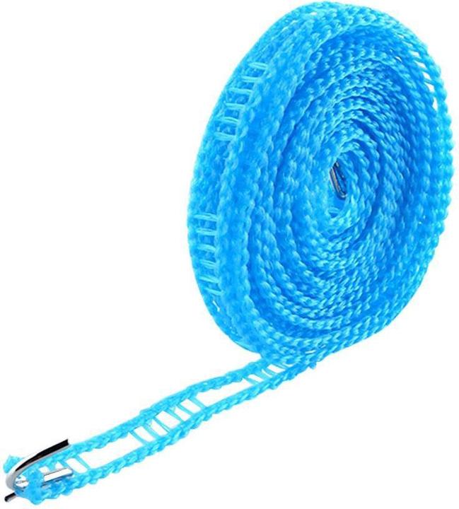 Image du produit JTI Corde à linge en nylon, 10 mètres - Bleu (10 m)