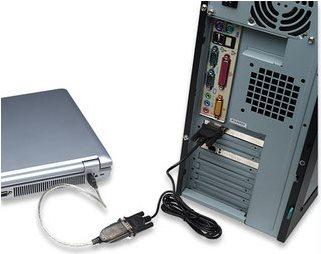 Actual product image Manhattan USB A — RS-232 (0.45 m, VGA)